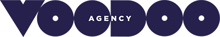 Voodoo Agency purple logo